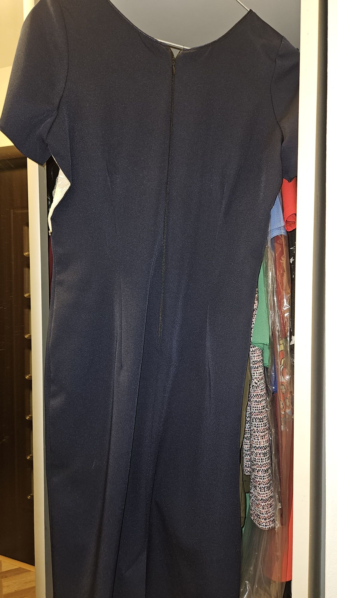 Compleu dama sacou plus rochie