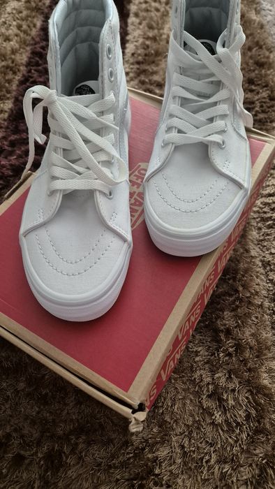 Tenisi Vans True White noi