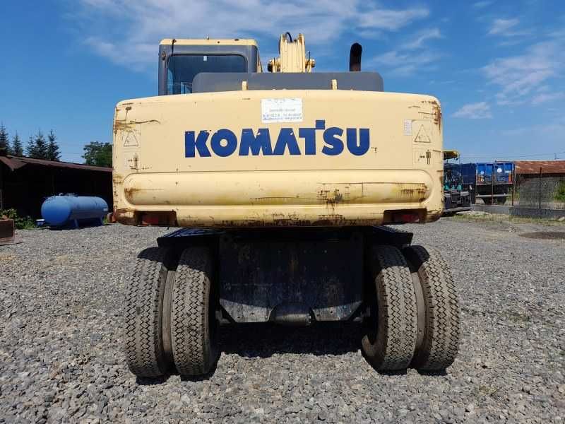 Exacavator pe roti Komatsu PW130, 13.9 tone, 2006