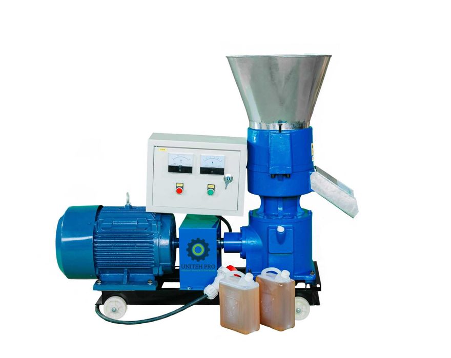 Granulator KL-250 cu 3 matrite și motor inclus 11 KW NOU