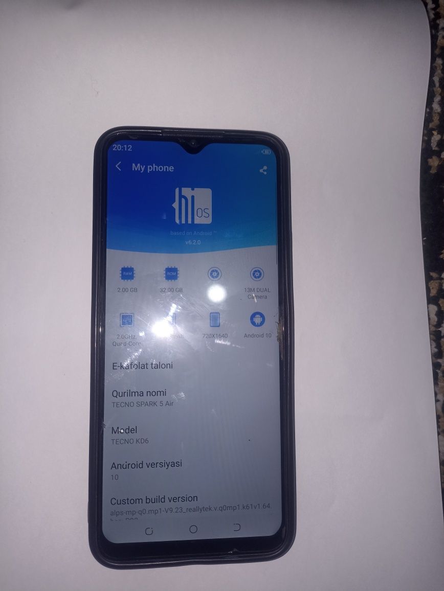 Tecno spark 5 air