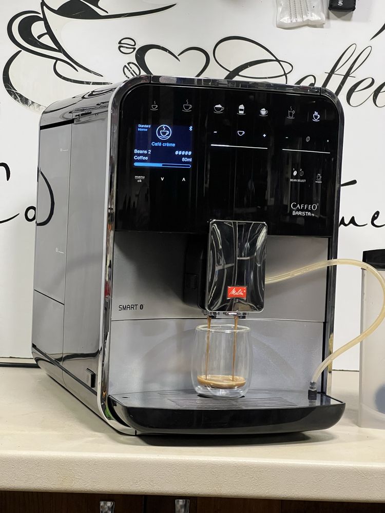 Кафемашина кафе автомат melitta caffeo barista TS SMART с гаранция