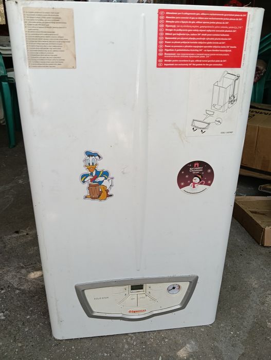 Centrala pe gaz (Immergas)