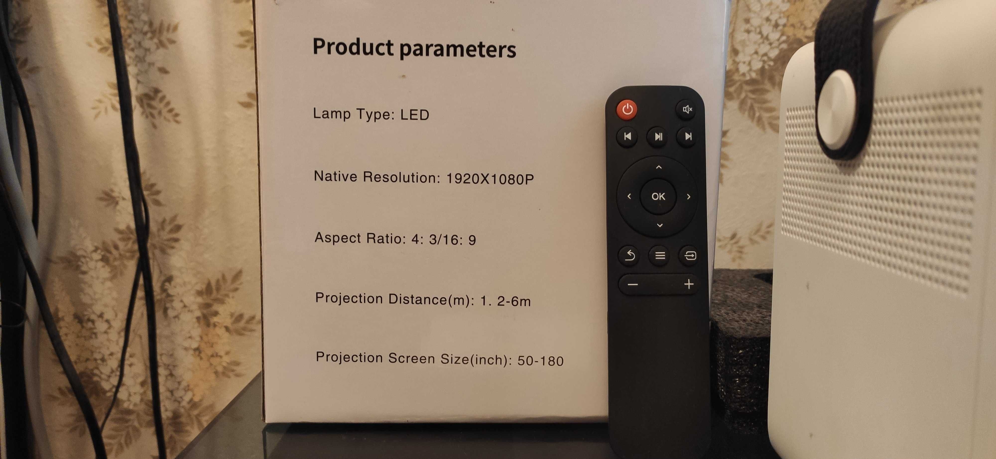 Проектор HD led -марка SP-D3  с WiFi (новый).