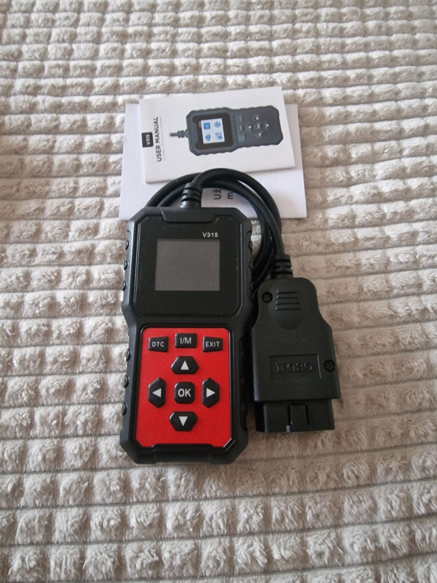 Tester auto multi-marca,  OBD II,  NOU
