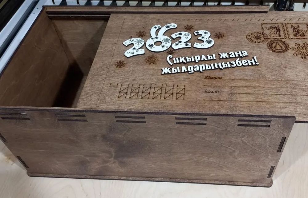 Коробка Нового года!!! Для подарка