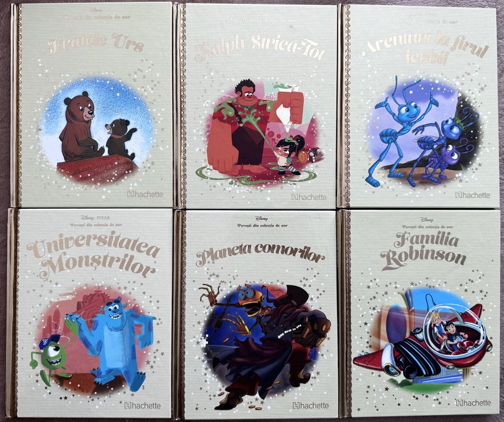 Carti Disney coletia de aur Hachett povesti aurii 100 de carti