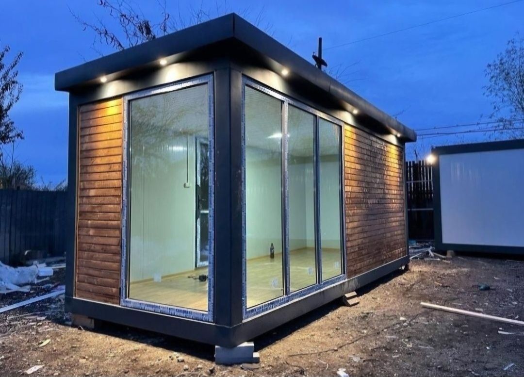 Vand containere modulare tip birou fast-food vitrina depozitare