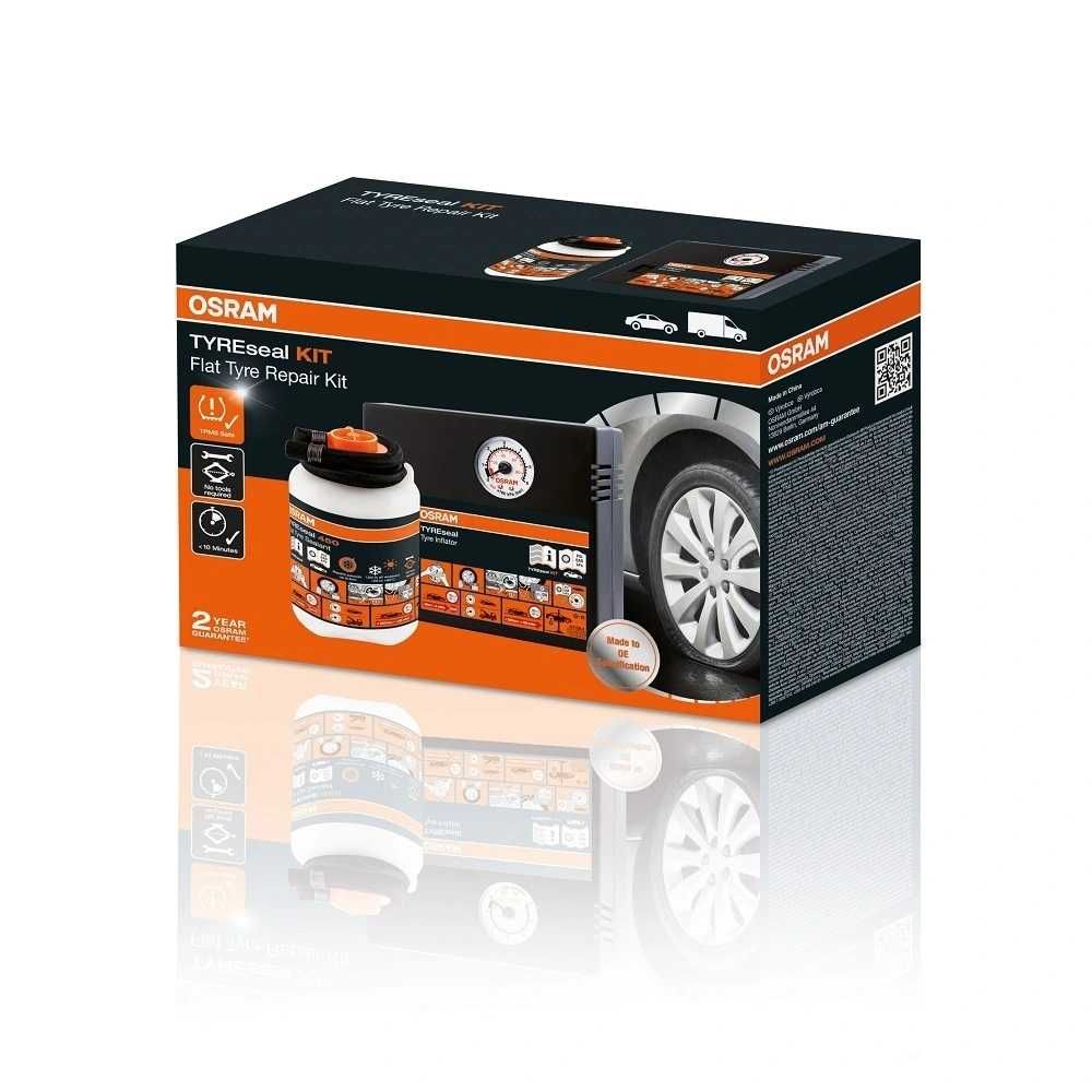 Авариен комплект уплътнител за гуми OSRAM TYREseal KIT за спукана гума