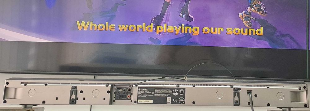 Yamaha YAS 101 argintiu bara muzica