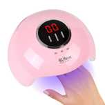 Не пари, щадяща UV/Led комбинирана лампа за маникюр Sun x12 - 54W!