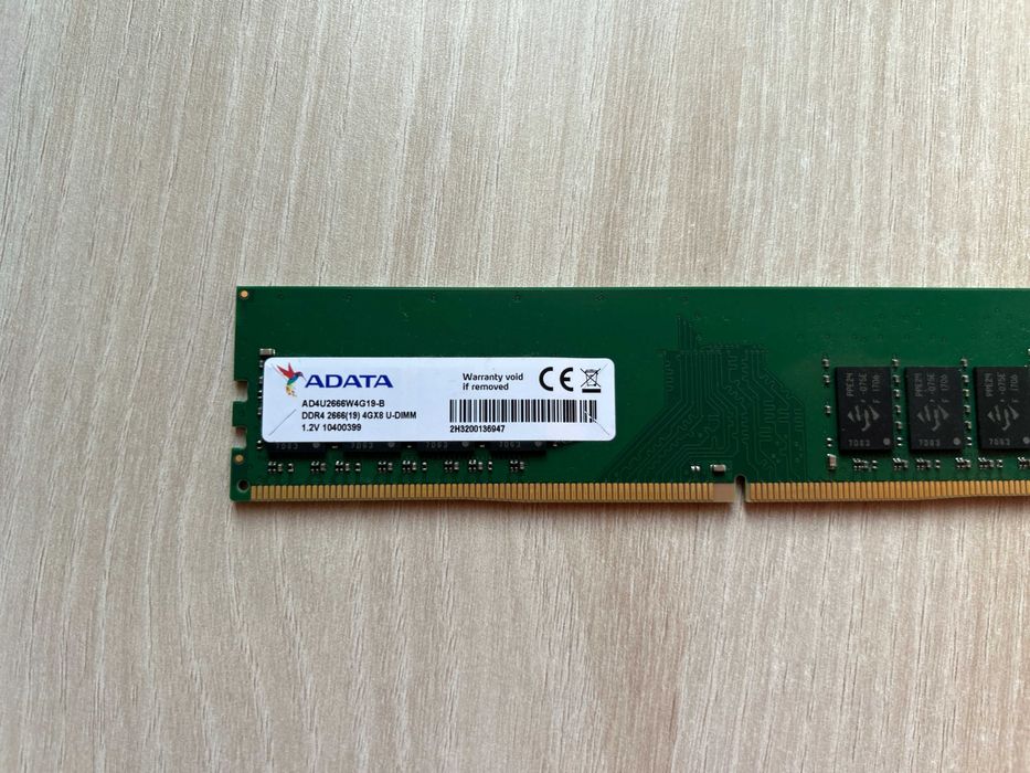 Продавам RAM ADATA 4GB DDR4 2666
