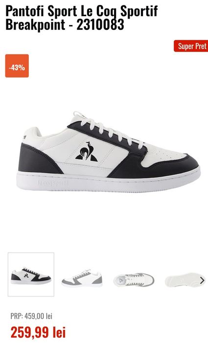 Adidasi Le Coq Sportif, marimea 34