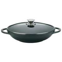 Tigaie wok Cheffinger  Inductie 36 cm Capac din Aluminiu Turnat