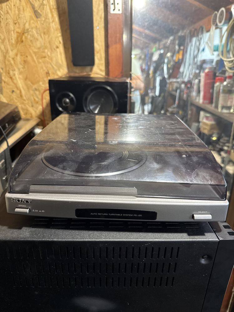 sony componente amp cd tuner boxe sony pickup