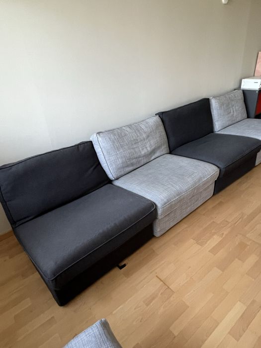 Canapea din 5 corpuri individuale, huse detasabile