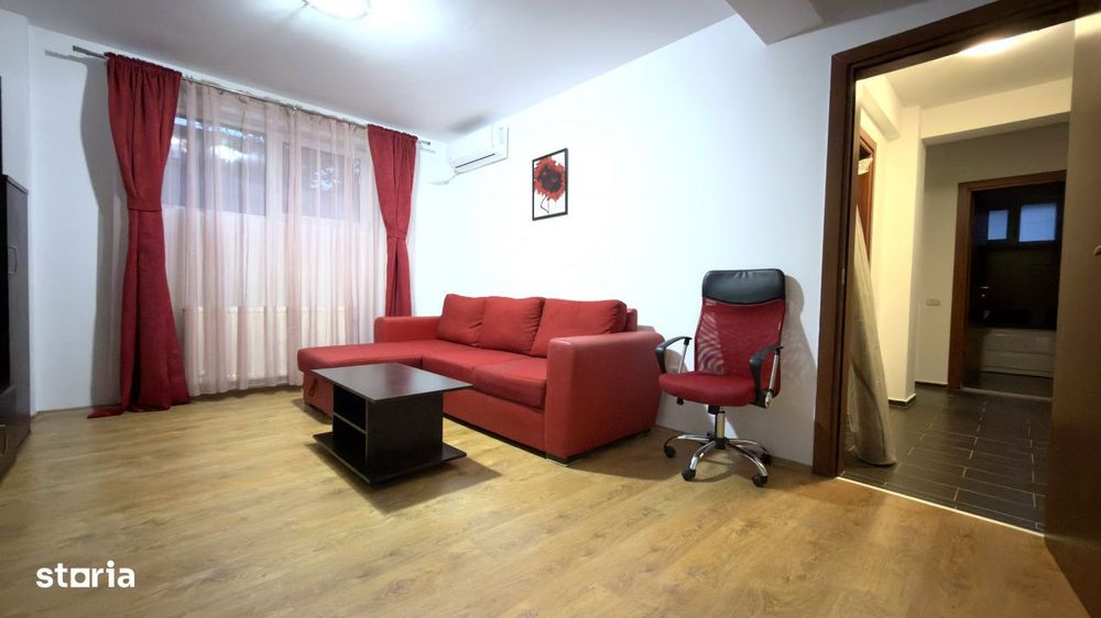 2 camere decomandat, mobilat complet, 49 mp, metrou 12 min