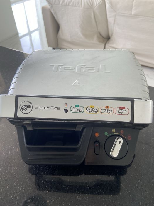 Электрогриль Tefal SuperGrill StandartGC450B32 серебристый