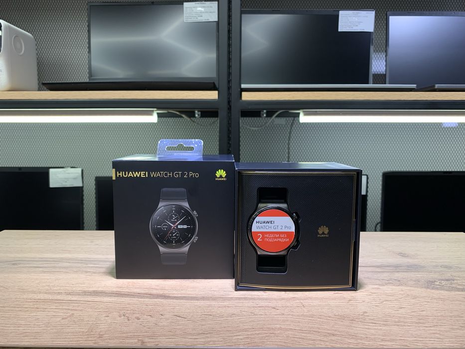 Смарт-часы Huawei Watch GT 2 Pro, 46 mm, черный, 10758/А10