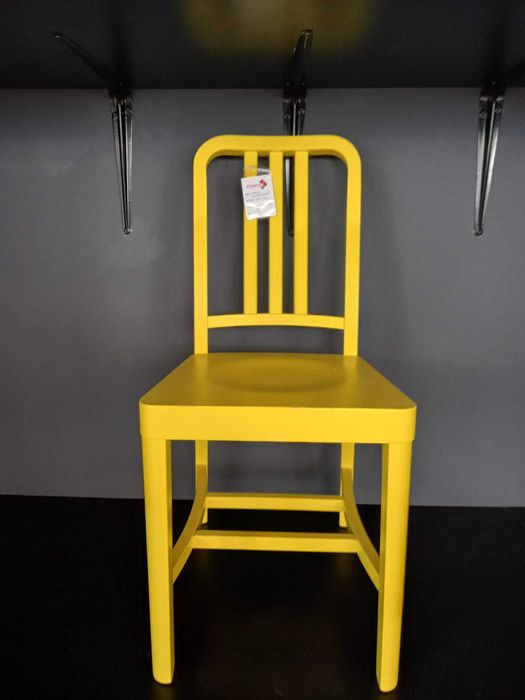 Scaun lemn culoare galben 1 bucata