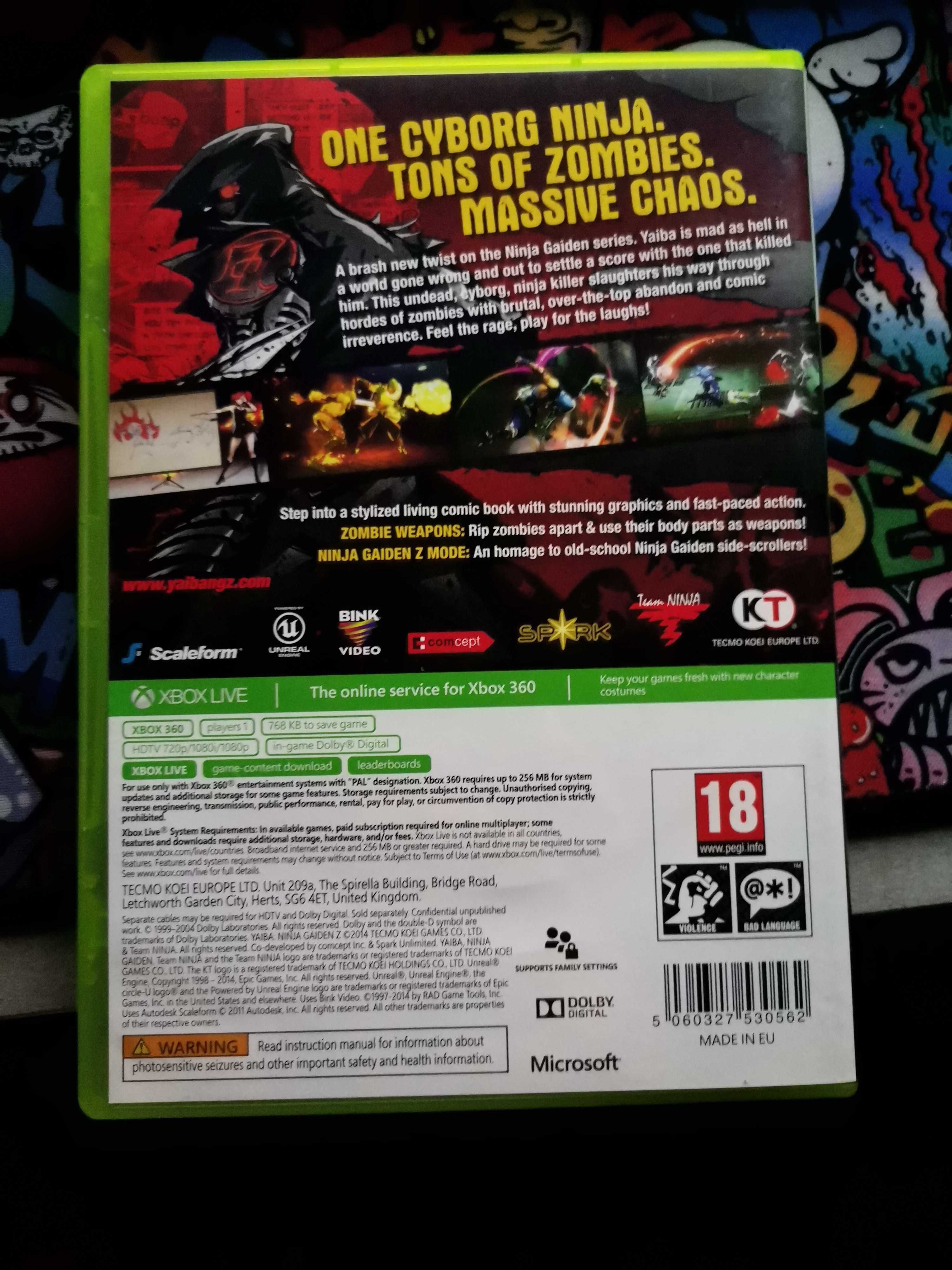 DE COLECTIE Yaiba ninja gaiden z IMPECABIL xbox 360