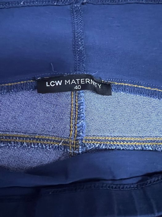 Дънки за бременни EU40 сини и черни