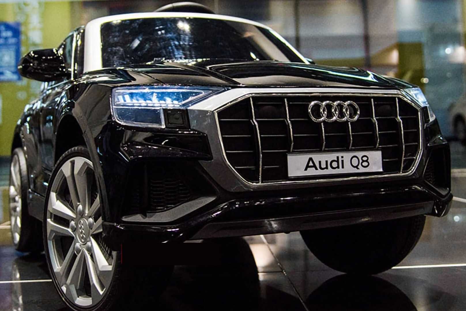 Акумулаторен джип Audi Q8 с меки гуми