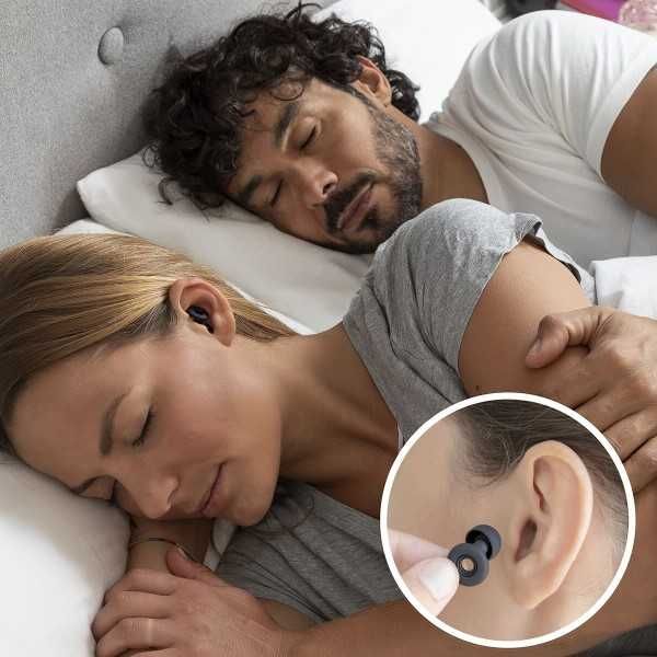 Dopuri pentru urechi reutilizabile silicon reducerea zgomotului 27db