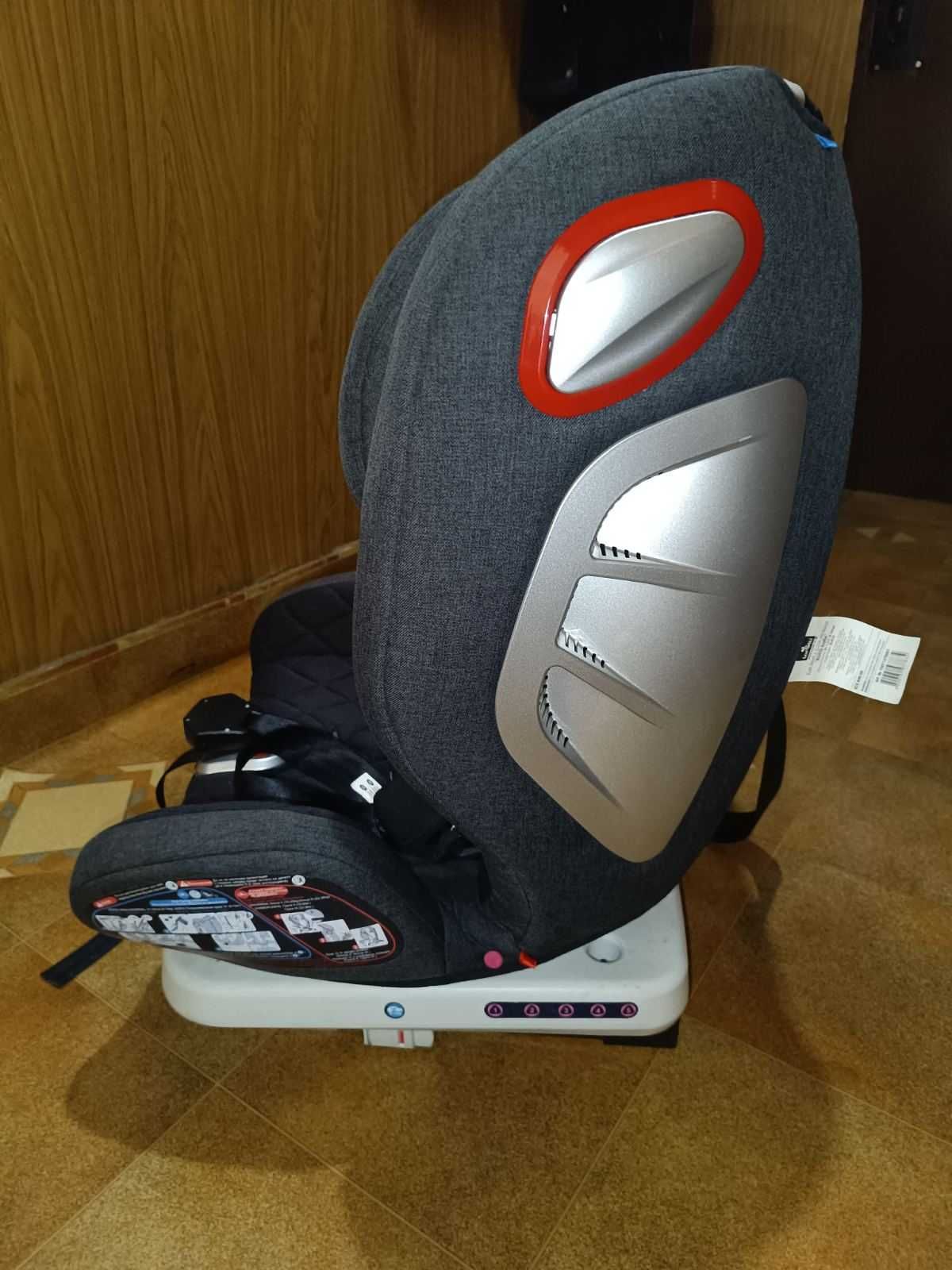 Столче за кола Lorelli - Roto IsoFix, Grey, 0-36 kg