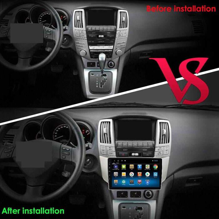 Мултимедия Двоен дин за Lexus RX300 RX330 RX400H Навигация Android RX