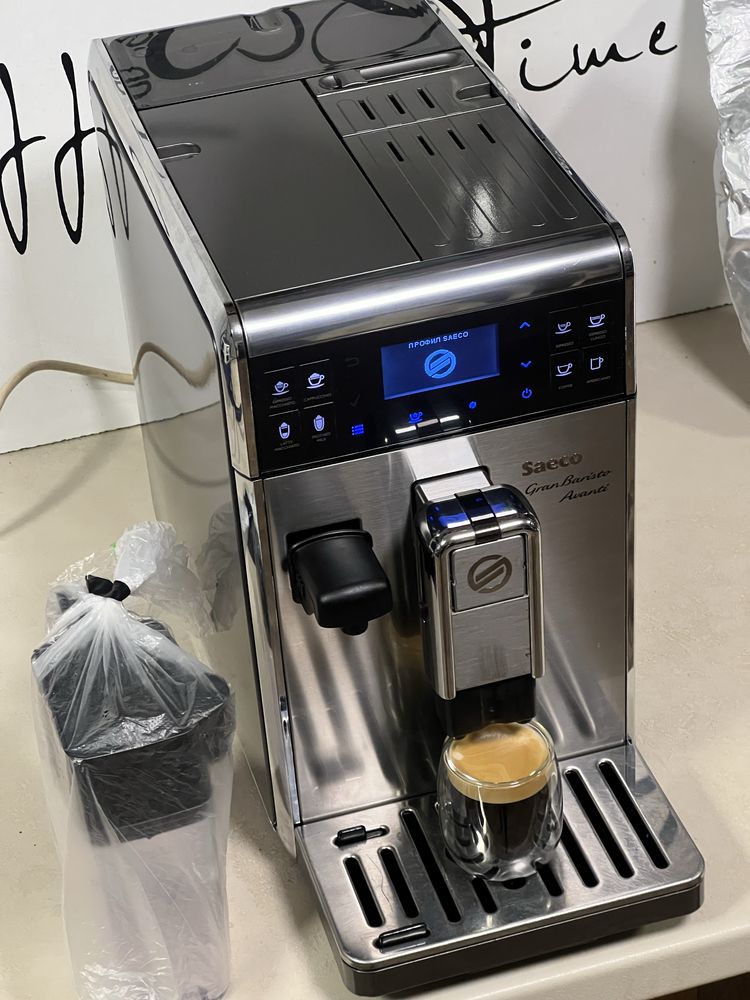 Кафемашина кафе автомат Saeco Gran Barista Avanti с гаранция