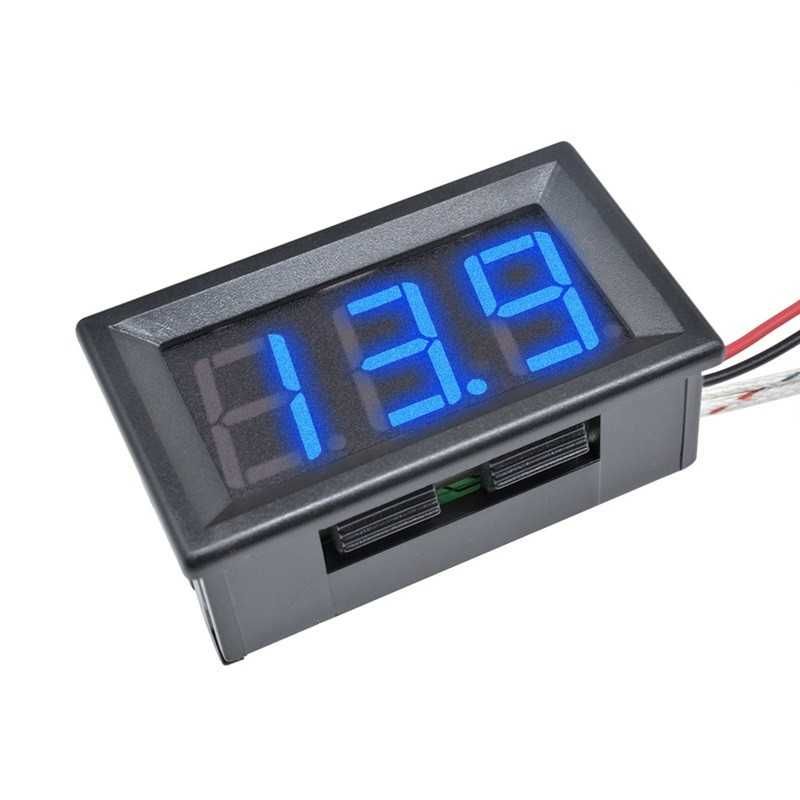 Термометър -30 до 800°C, 12VDC, Термодвойка К 50cm, LED дисплей