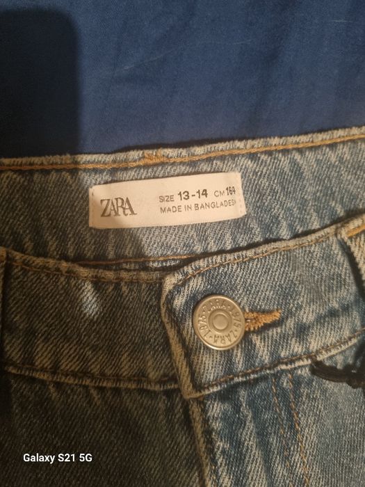 Нови дънки с етикет ЗАРА Zara 164см.