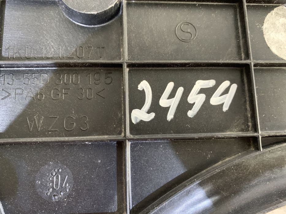 Carcasa electroventilator VW Golf 5, 2003, 2004, 2005, 2006, 2007, 2008, 2009, 2010, 2011, cod origine OE 1K0121207T