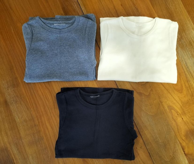 Lot 6 maiouri maneca scurta marimea 104