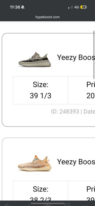 Vand yeezy boost V2 originali