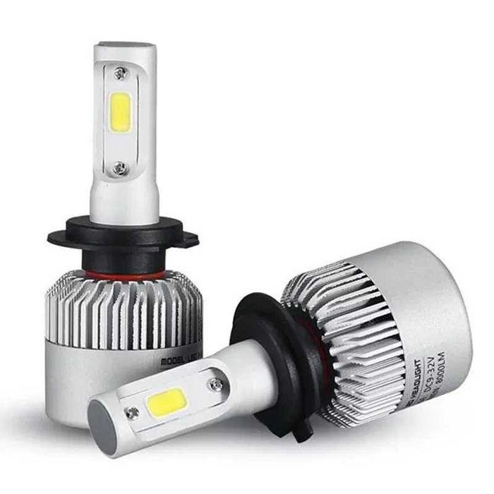 Set 2 Bec H7 led Canbus  putere 72W luminozitate 16000 Lm