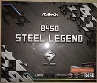 Матертнская плата Asrock Steel Legend B450