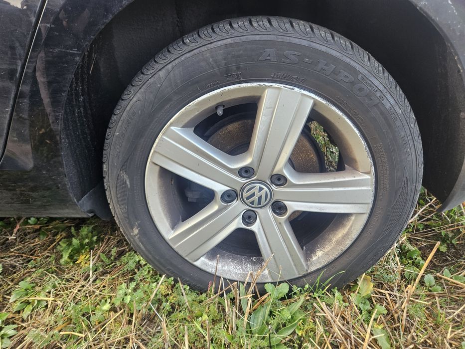 Jante aliaj 5x112 cu anvelope de vara 205/55 R16