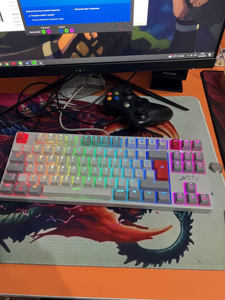 игровая клавиатура Xtrfy K4 TKL RGB