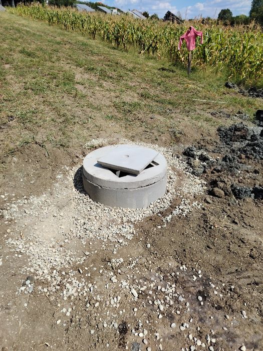 Foram fântâni cu tub de beton