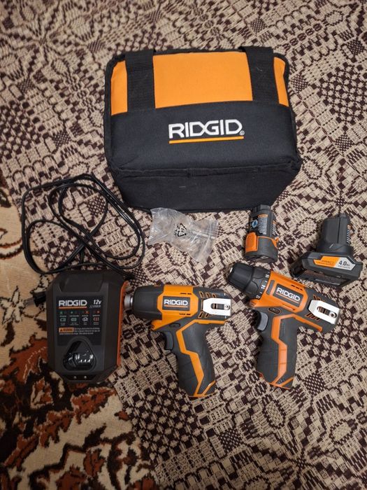 Set filetanta si impact RIDGID 12v