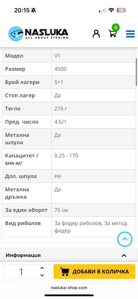 Фидер въдица formax