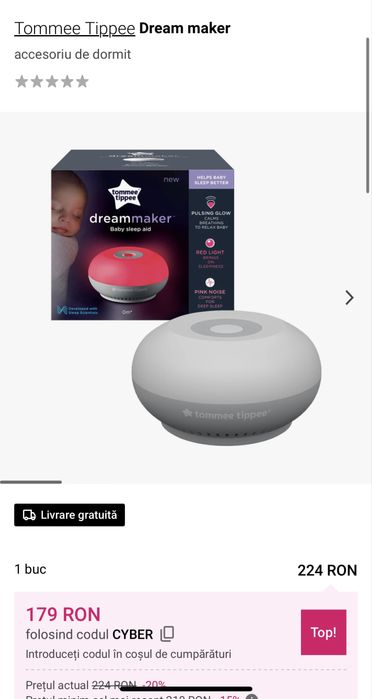 lampa cu lumina rosie si sunete, bebelusi