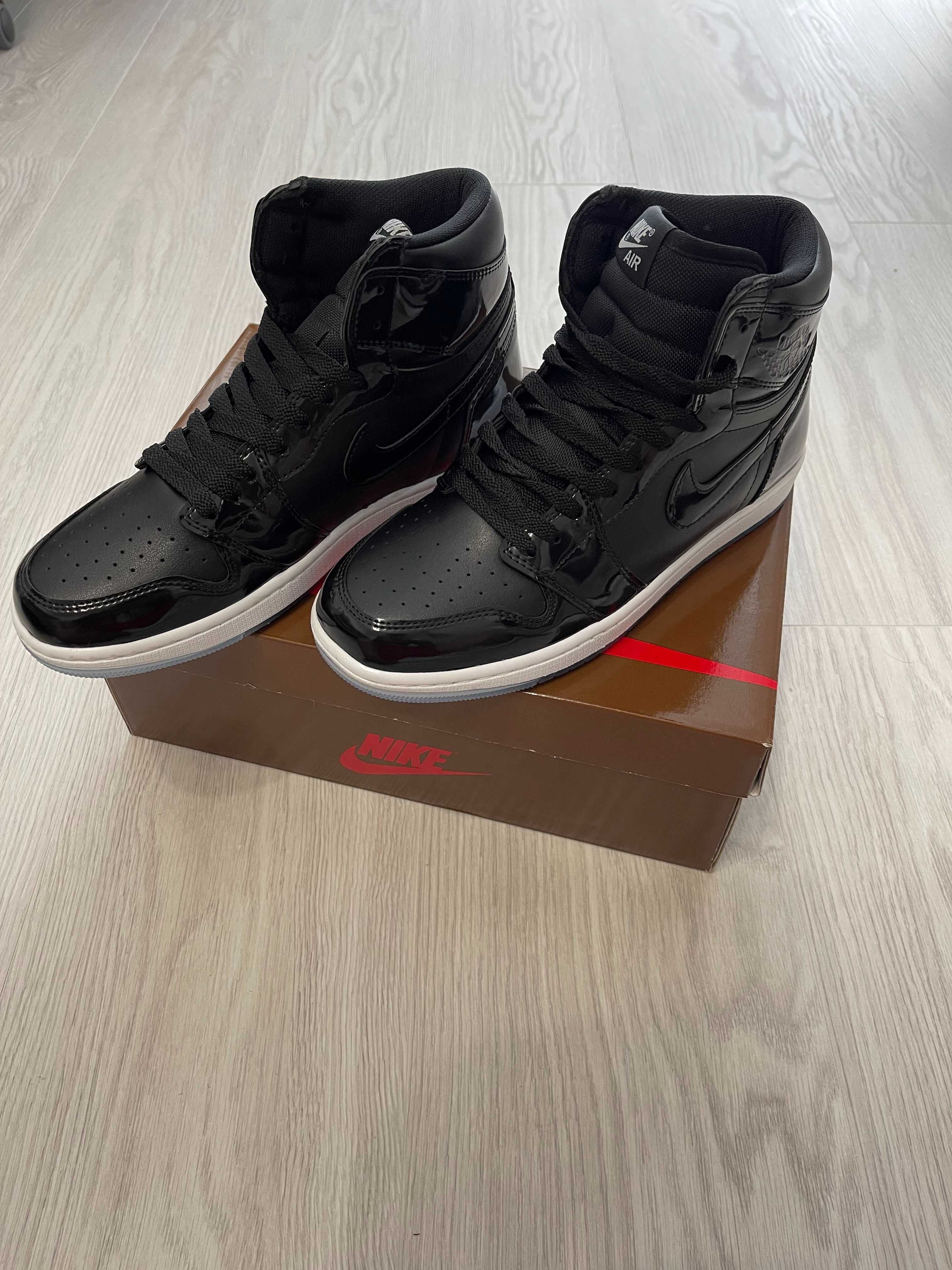 Adidasi Air Jordan 1 PATENT | All Star Weekend | Space Jam 2025