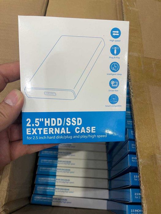 HDD CASE  USB 3.0 BLACK ,Корпус жесткого диска