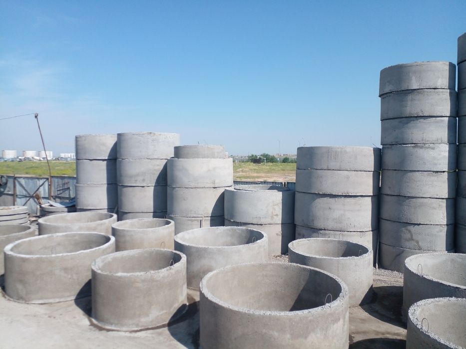 Бетонные кольца   11000 тг