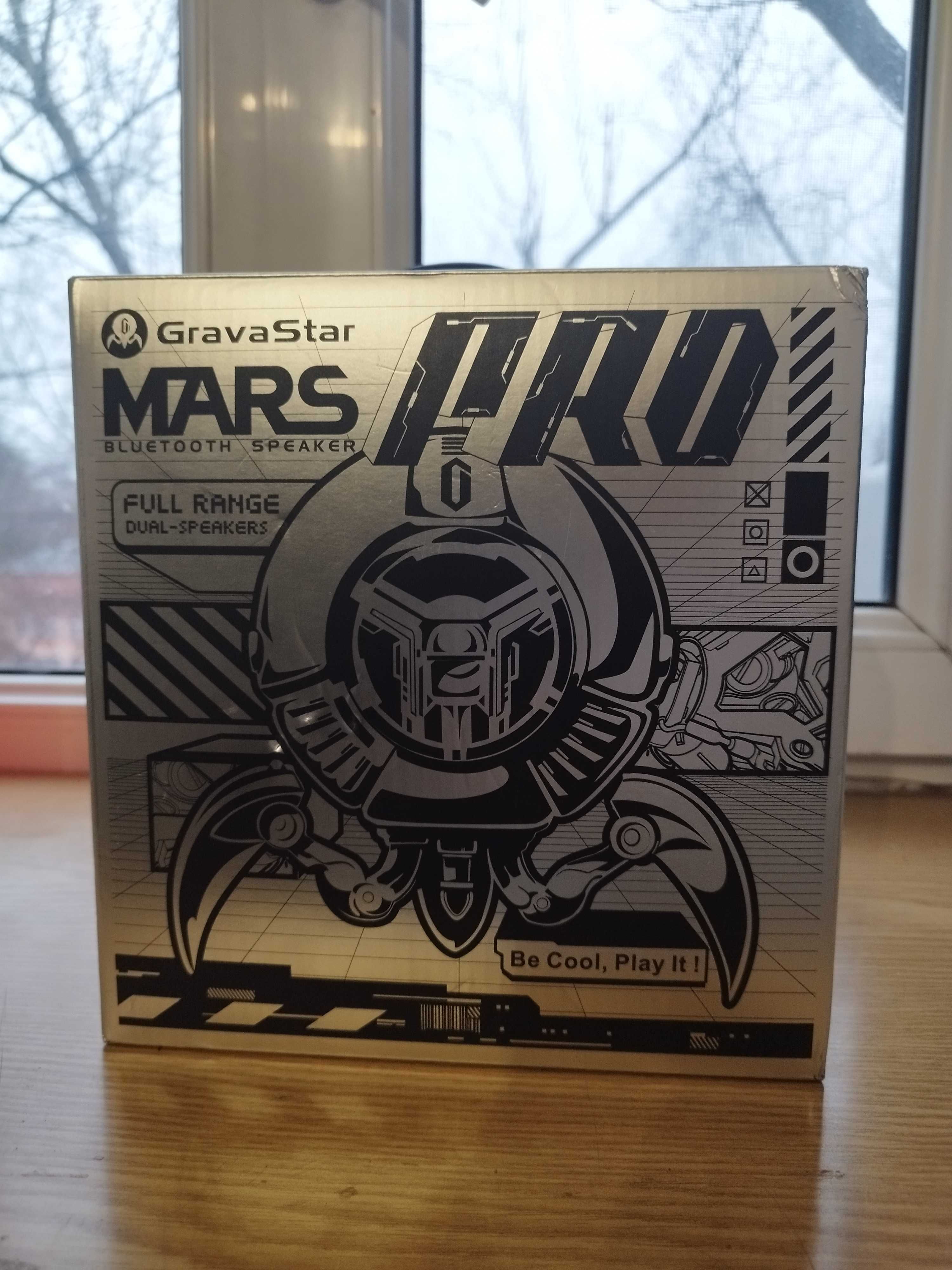 Портативная акустическая колонка Gravastar Mars Pro, BT Black