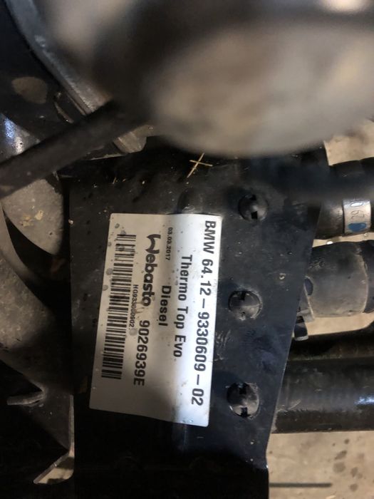 Печка Вебасто БМВ Х4, Ф26 (pechka bmw f26)