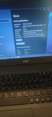 Laptop Acer i3 cu wifi